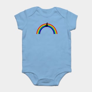 Climbing Over The Rainbow Baby Bodysuit